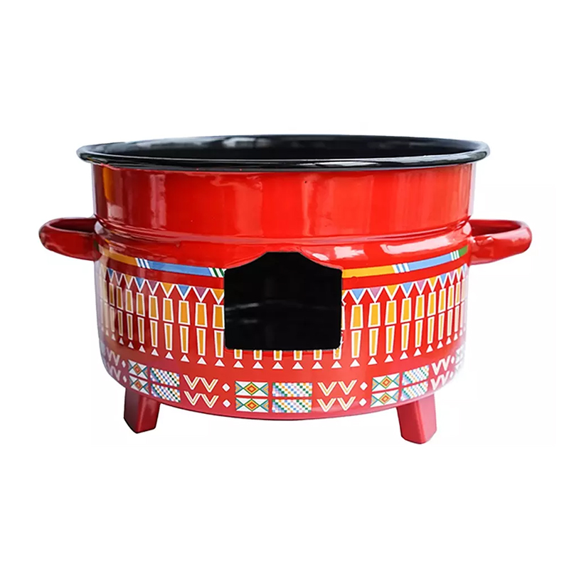 Enamel Small Charcoal Grill