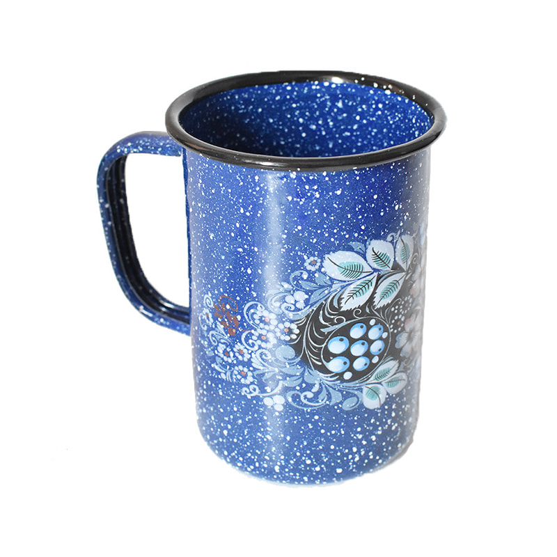 303DC Flared Rim Tall Enamel Mug