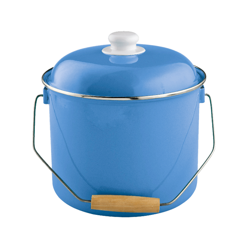 755DB Enamel Storage Bucket With Handle