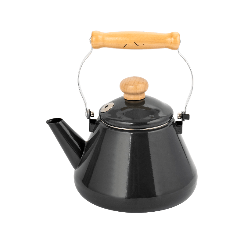 TK102 Induction Cooker Triangular Tea Enamel Kettle