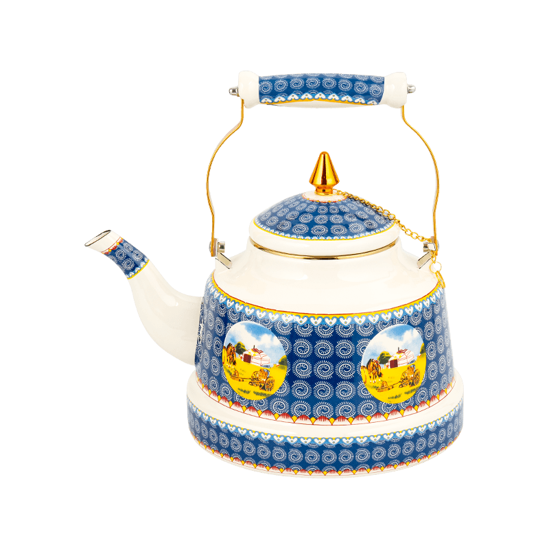 TK505 Enamel Bell-Designed Tea Kettle