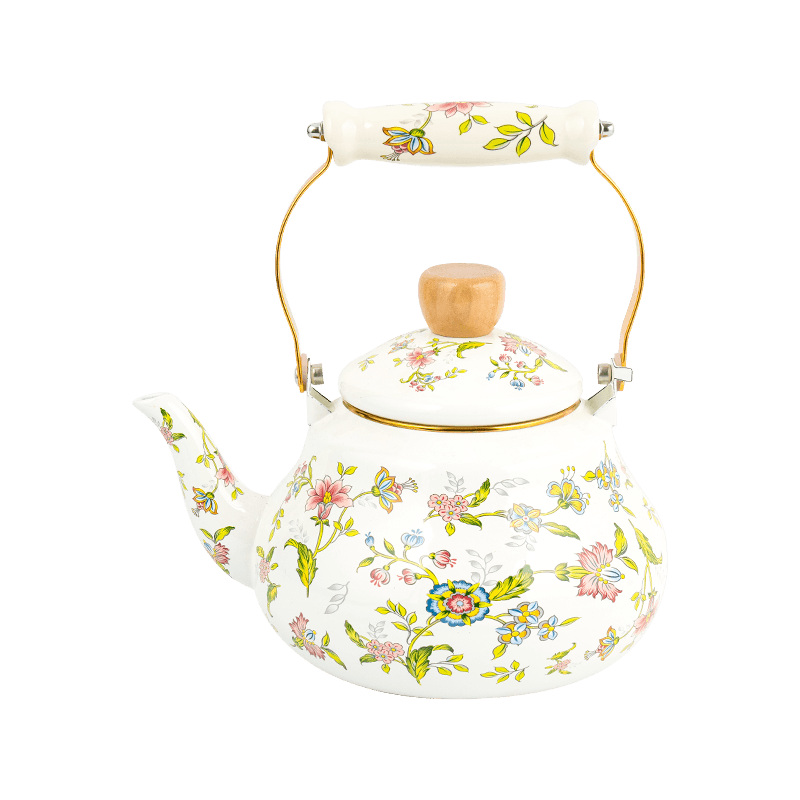 TK121 Enamel Pear-Designed Tea Kettle