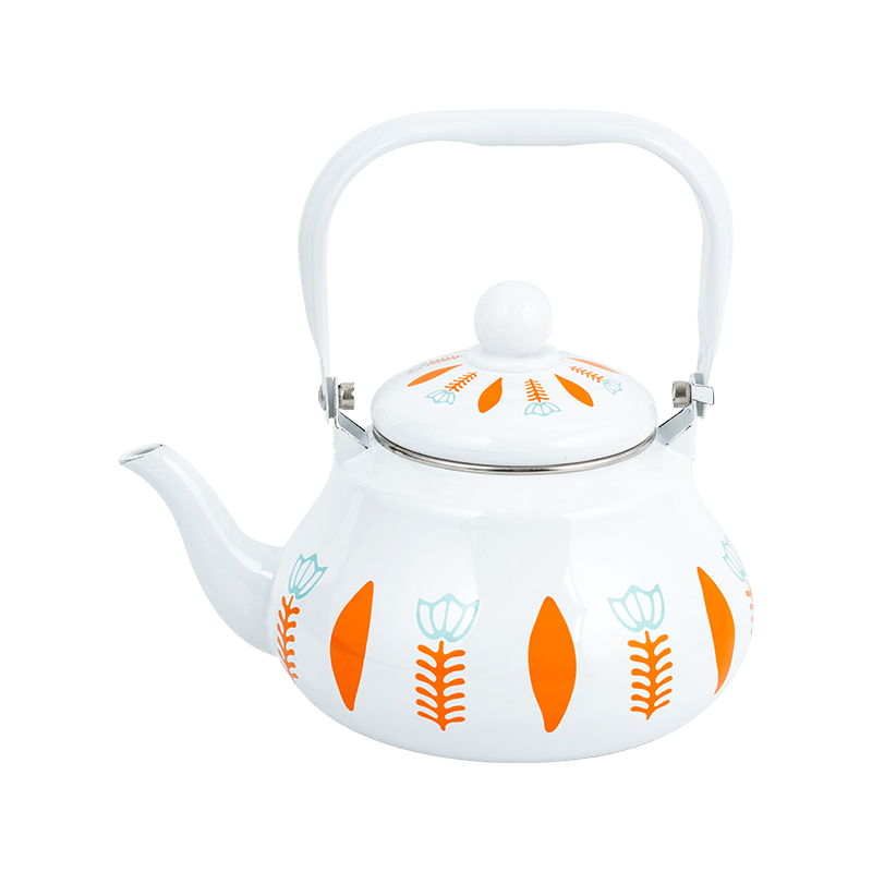 TK121 Enamel Pear-Designed Tea Kettle