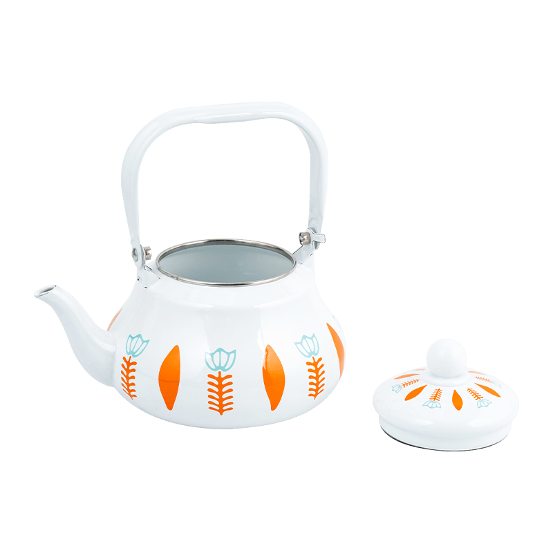 TK121 Enamel Pear-Designed Tea Kettle