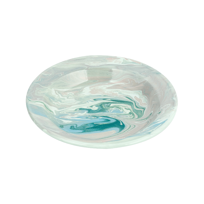 Enamel Flared Rim Plate