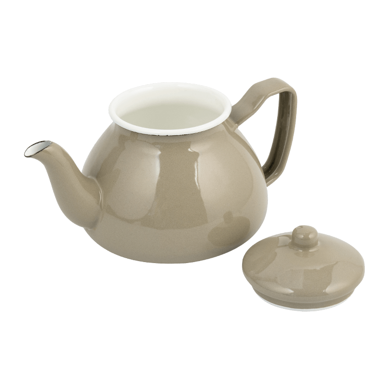 TK105C Enamel Flared Rim Small Tea Kettle