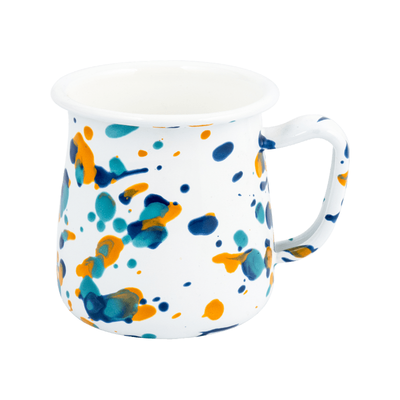 Enamel Flared Rim Spill-Resistant Mug