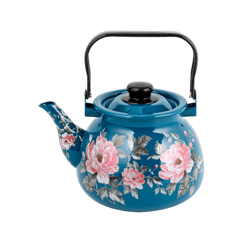 TK305 Enamel Flared Rim Tea Kettle