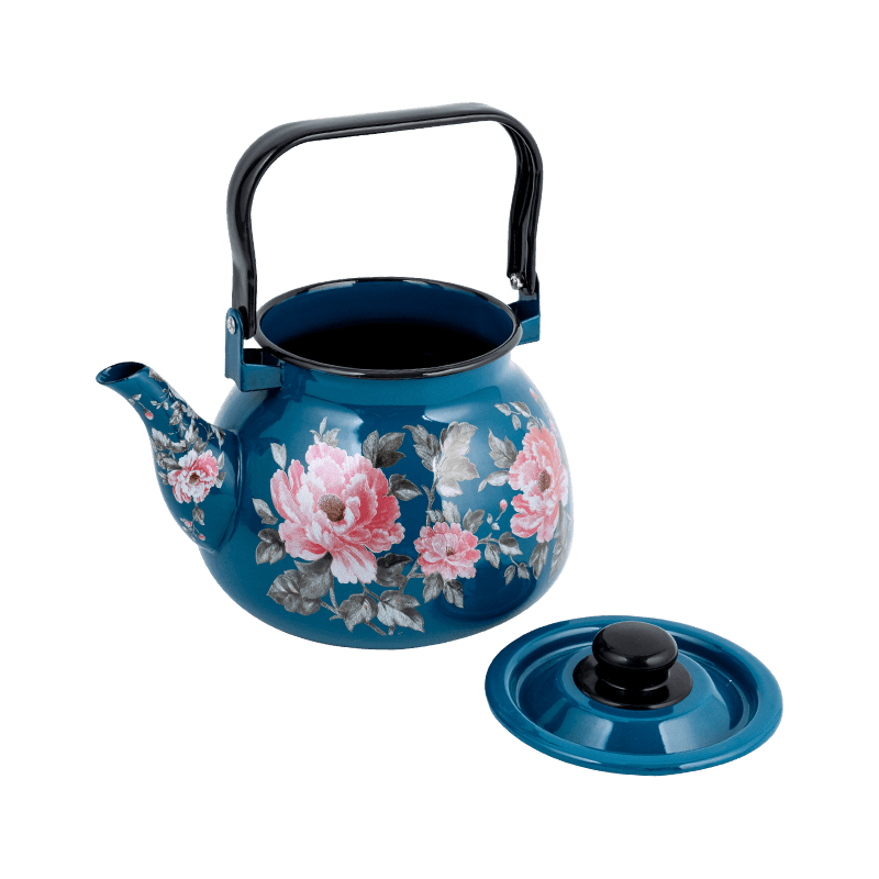 TK305 Enamel Flared Rim Tea Kettle