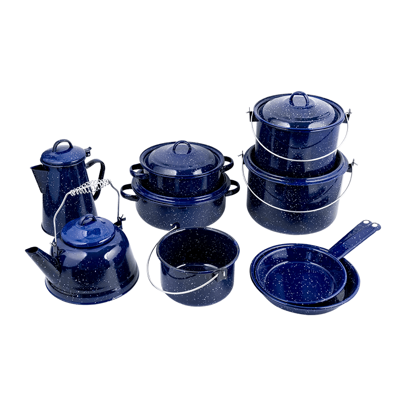 Camping Enamel Set