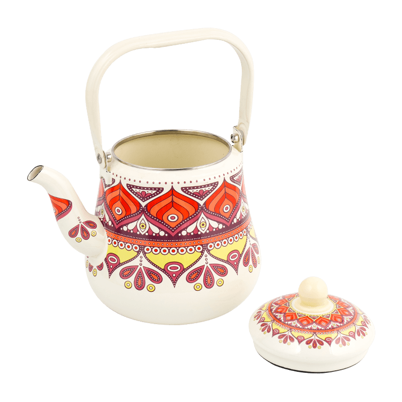 TK507 Enamel Stovetop Tea Kettle