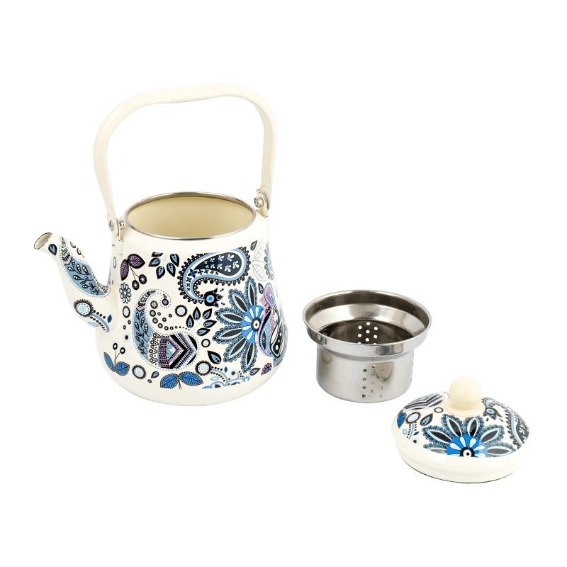 TK507 Enamel Stovetop Tea Kettle