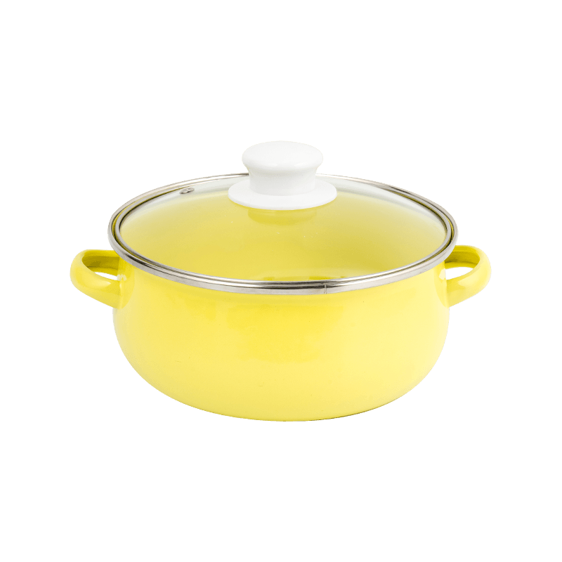 601DG-3 Handle Enamel Stockpot