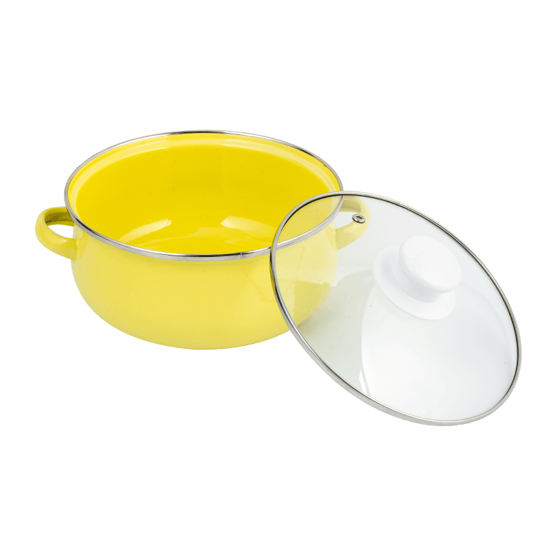 601DG-3 Handle Enamel Stockpot