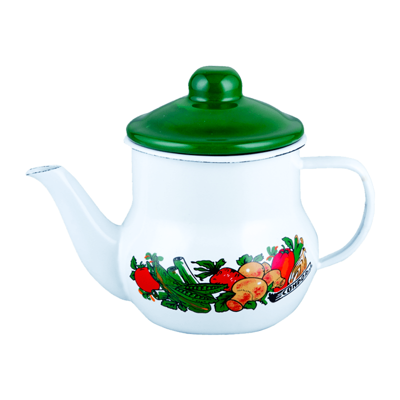 TK501 Mini Enamel Teapot With Infuser